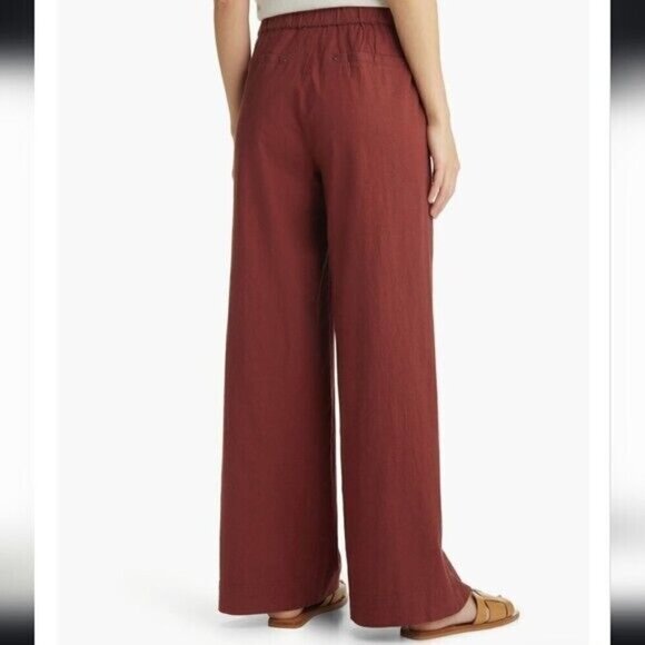 Wit & Wisdom Burgundy High Rise Pants Size Petite Small NWT - Picture 7 of 7